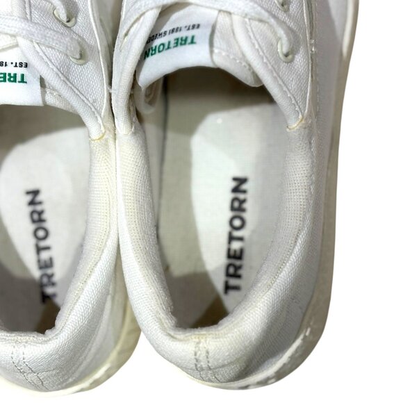 Tretorn Nylite Canvas Sneaker White Size 11 - Picture 6 of 12